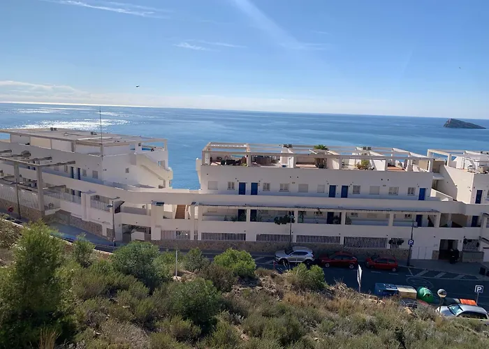 Holiday House Benidorm -Sea View-Roof Terrace-Swimming Pool-